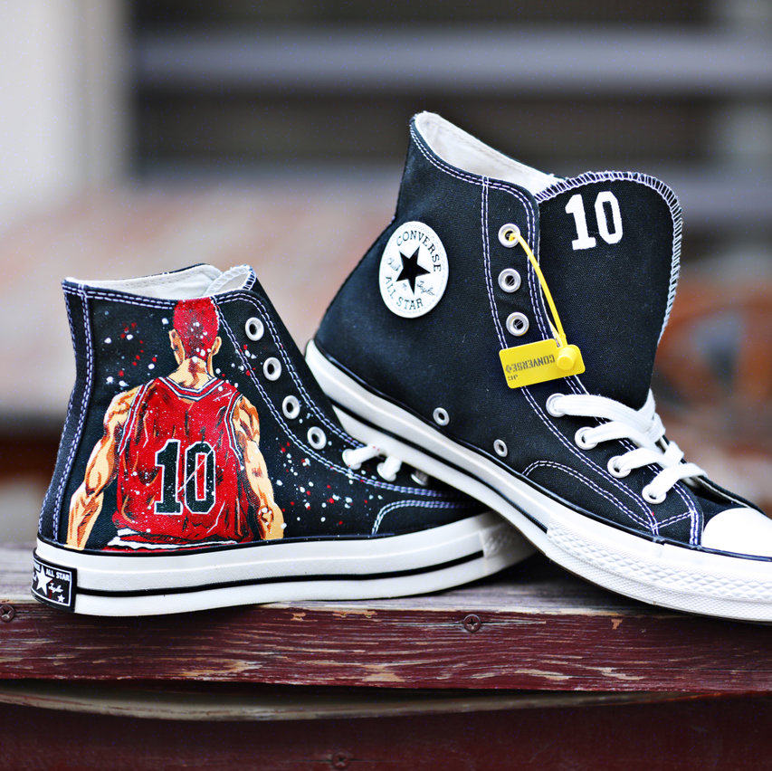 匡威741970s樱木花道联名款73前几天突然好朋友们聊到灌篮高手