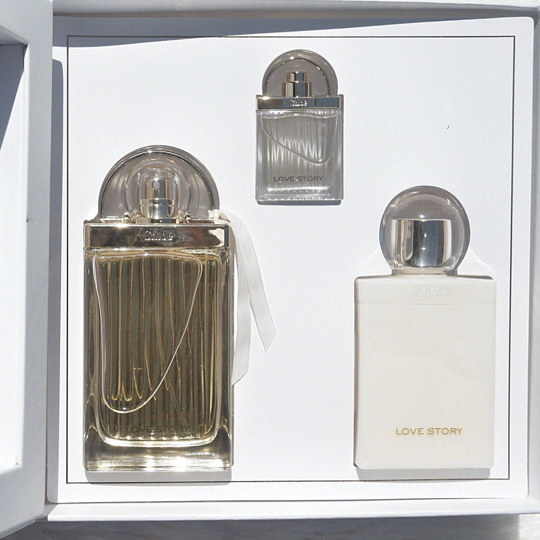新入手的chloelovestory爱情故事香水套装女神高圆圆伴手礼同款前几天