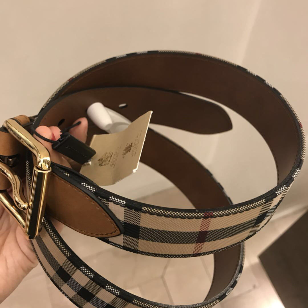 巴宝莉Burberry男士皮带休闲商务
 Horseferr