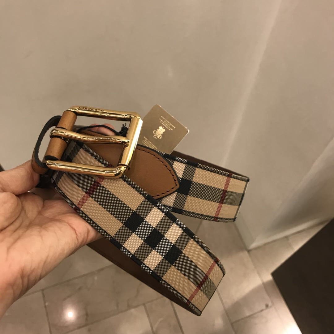 巴宝莉Burberry男士皮带休闲商务
 Horseferr