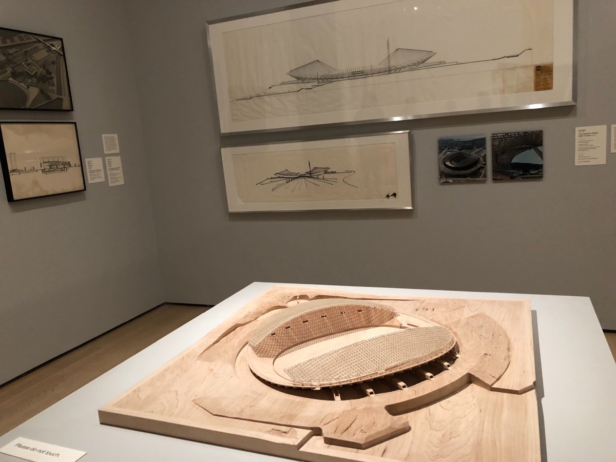 看了特别展，南斯拉夫设计展，建筑作品非常的科幻和未来。设计的
