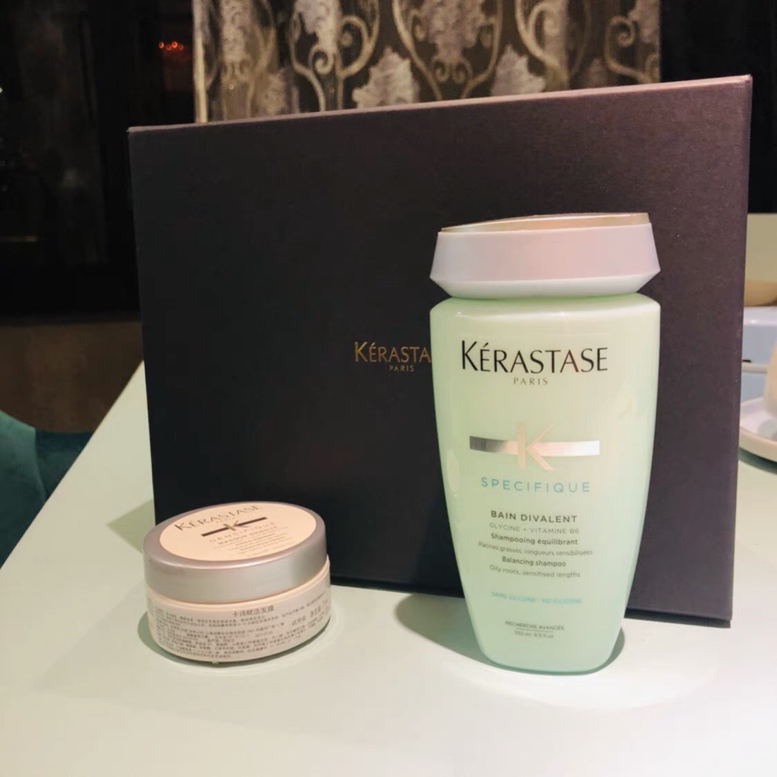 油头皮干发质终于找到了合适的洗发水-卡诗双重功能洗发水 卡诗