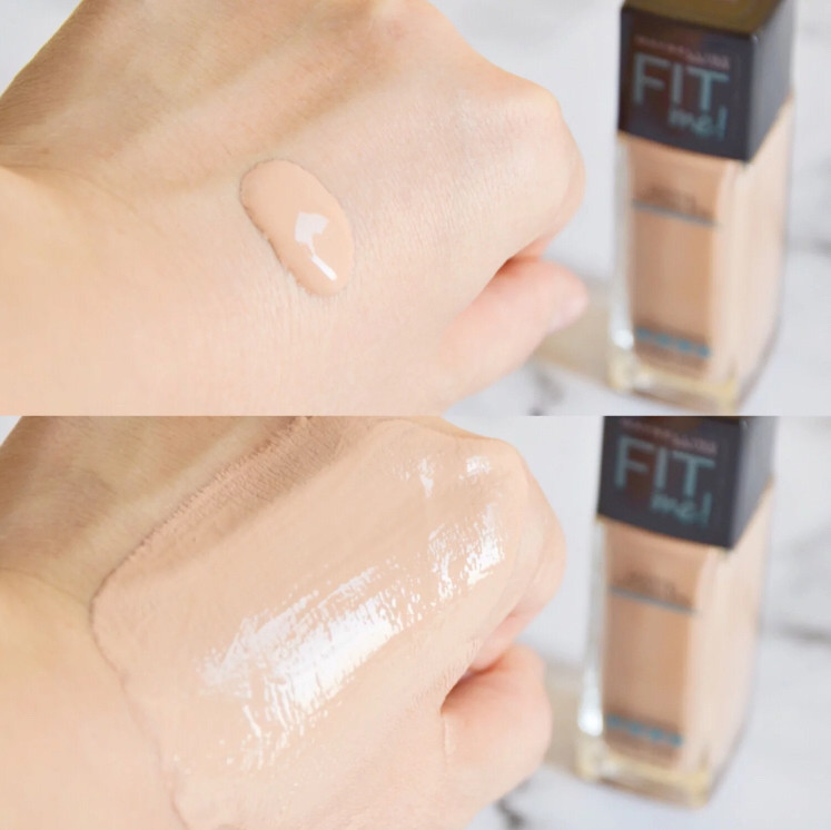 油皮肌脱妆❓浮粉❓试试👉🏻Fitme ⚠️本人混合偏油肌