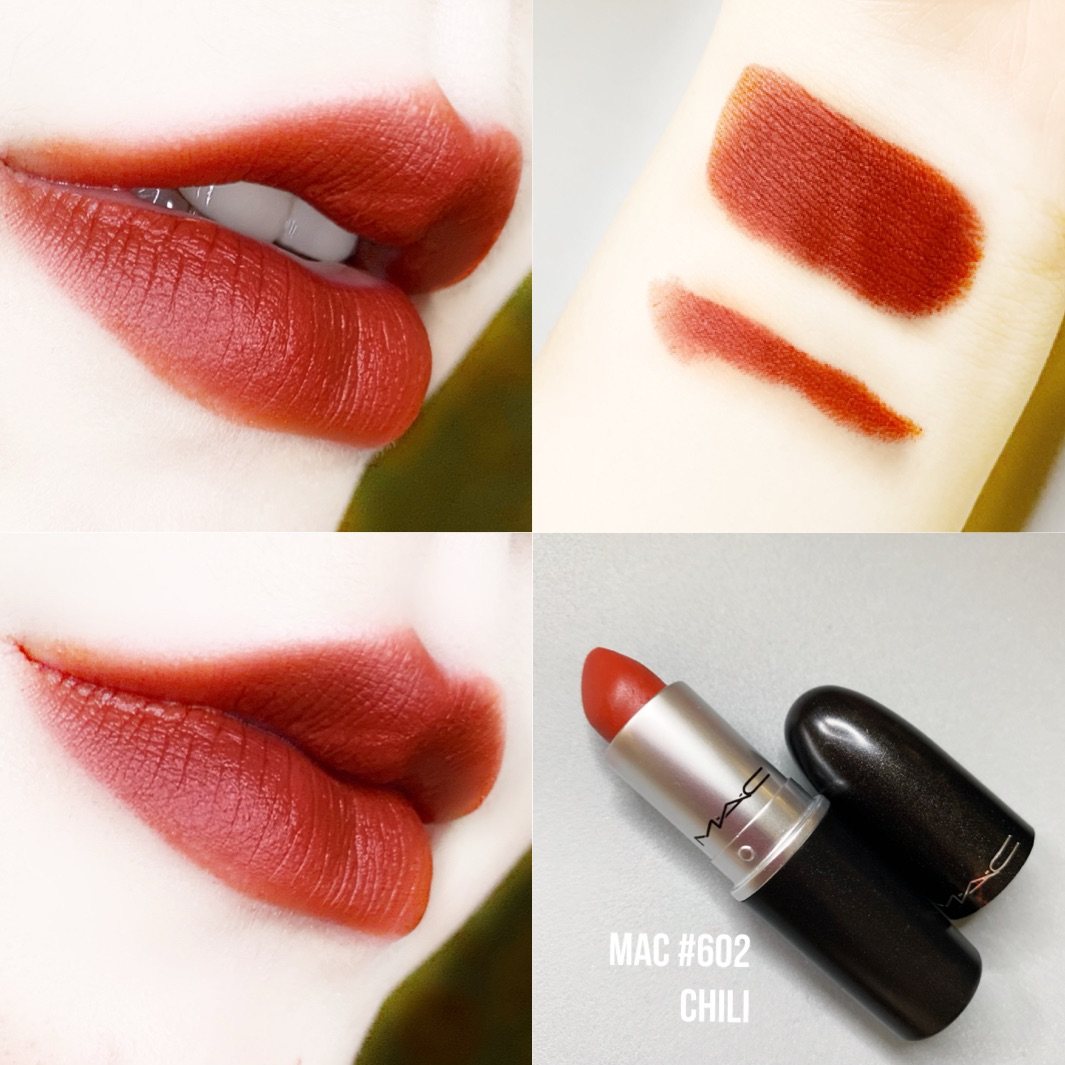 秋冬季节你包里不能没有的铁锈红‼️黄皮专属MAC#chili