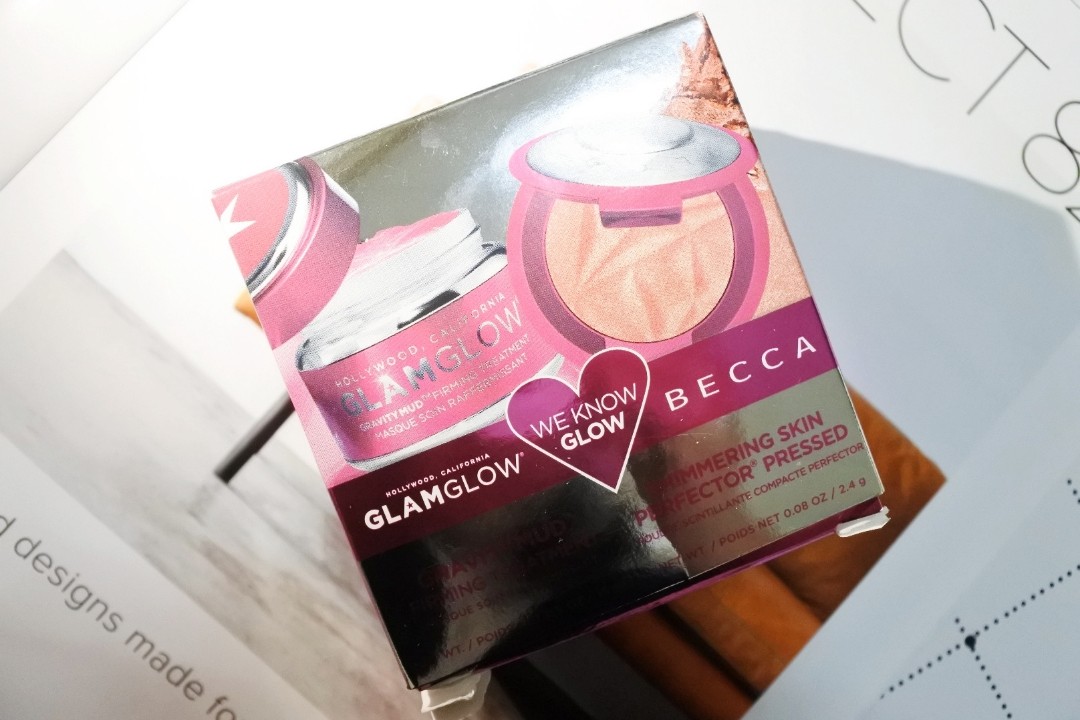 Becca × Glamglow 合作限量套装 高光+面膜 