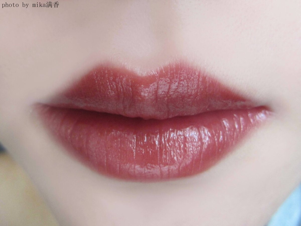 ukiss午后果茶轻釉口红💖💖💖 色号：09焦糖巧克力