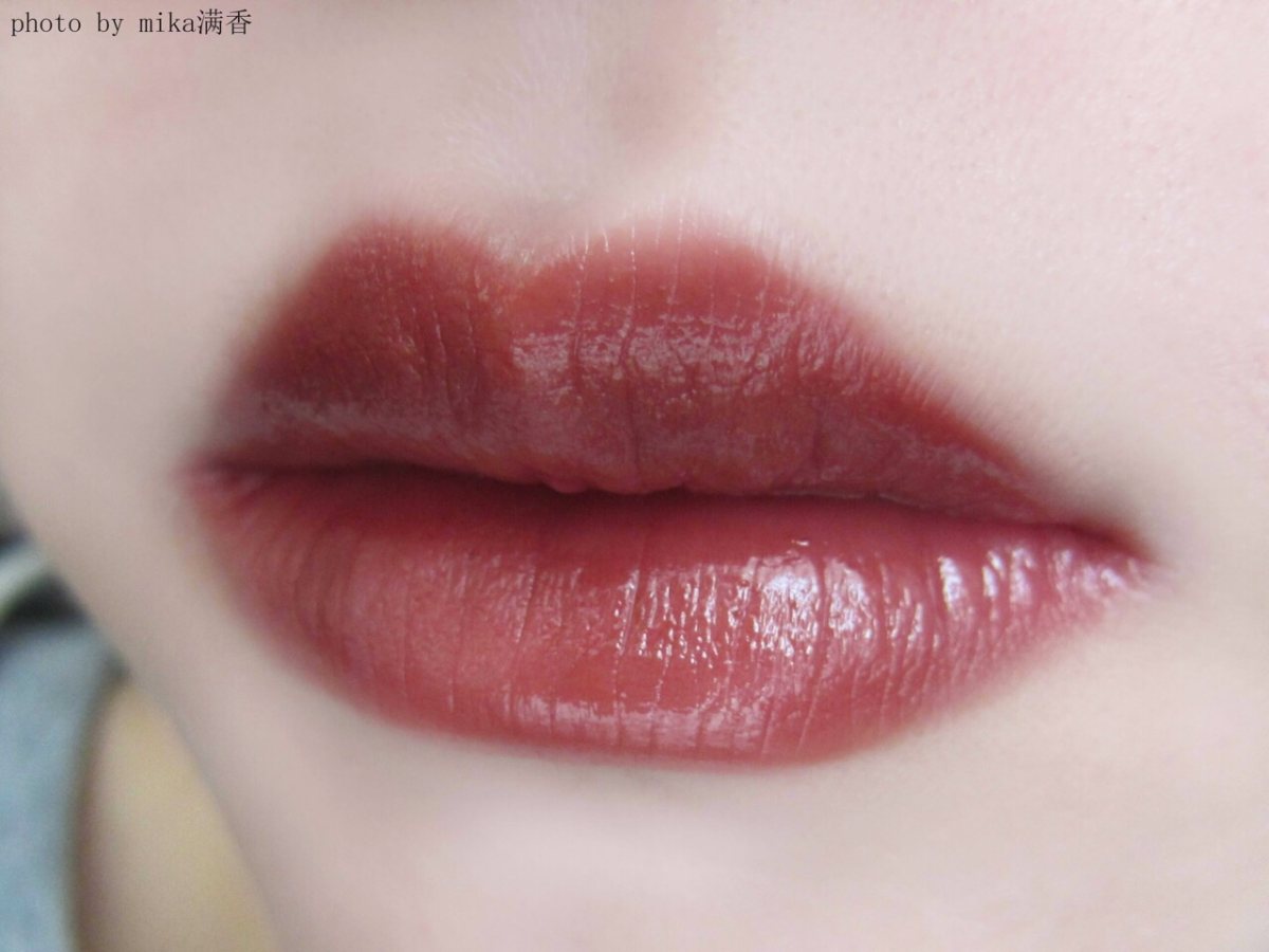 ukiss午后果茶轻釉口红💖💖💖 色号：09焦糖巧克力