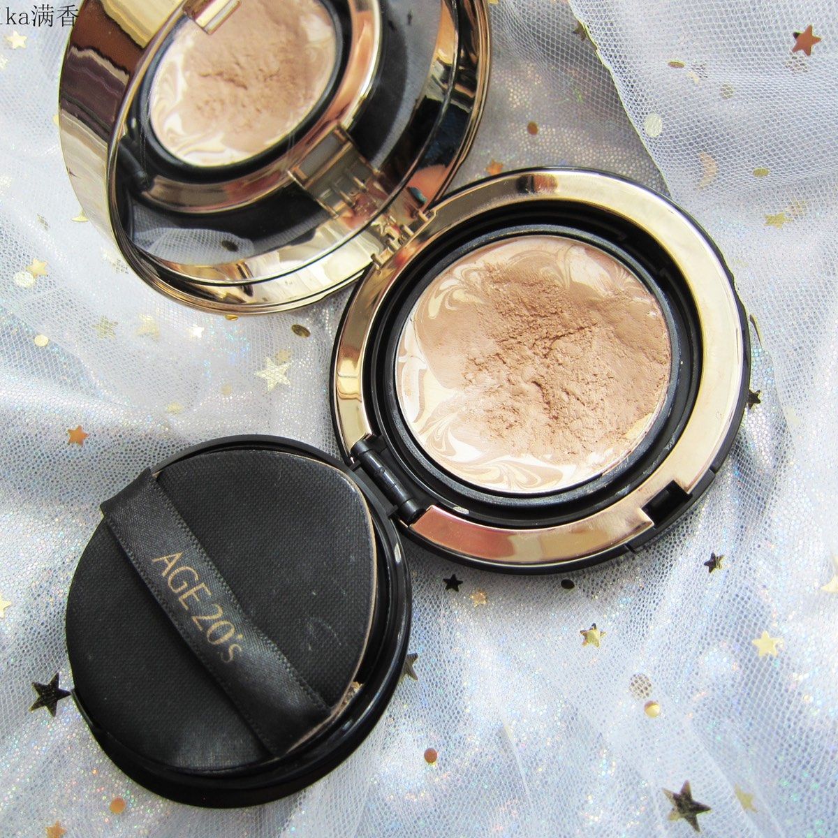 爱敬黑盒粉霜💖💖💖 色号：21 spf50+，pa++