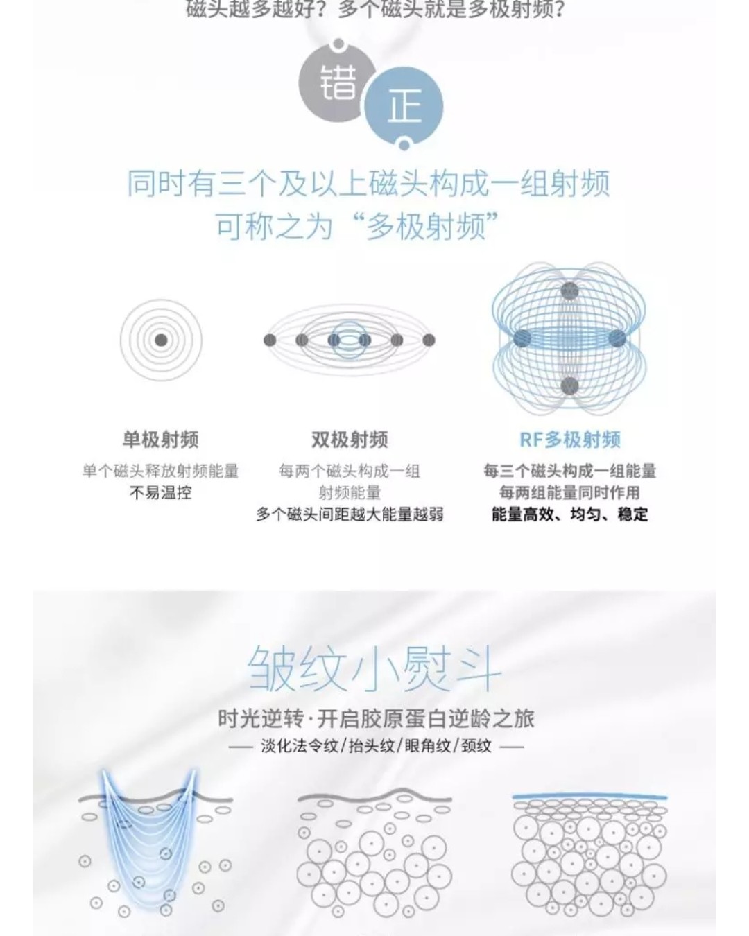 我现在自己用的是一个黄金美容棒，还有一个飞利浦的美容仪，这个