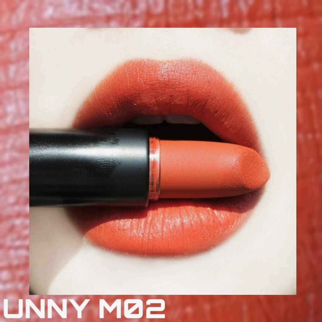 unny磁吸口红 M02  还有人不知道我喜欢枫叶色吗！我真