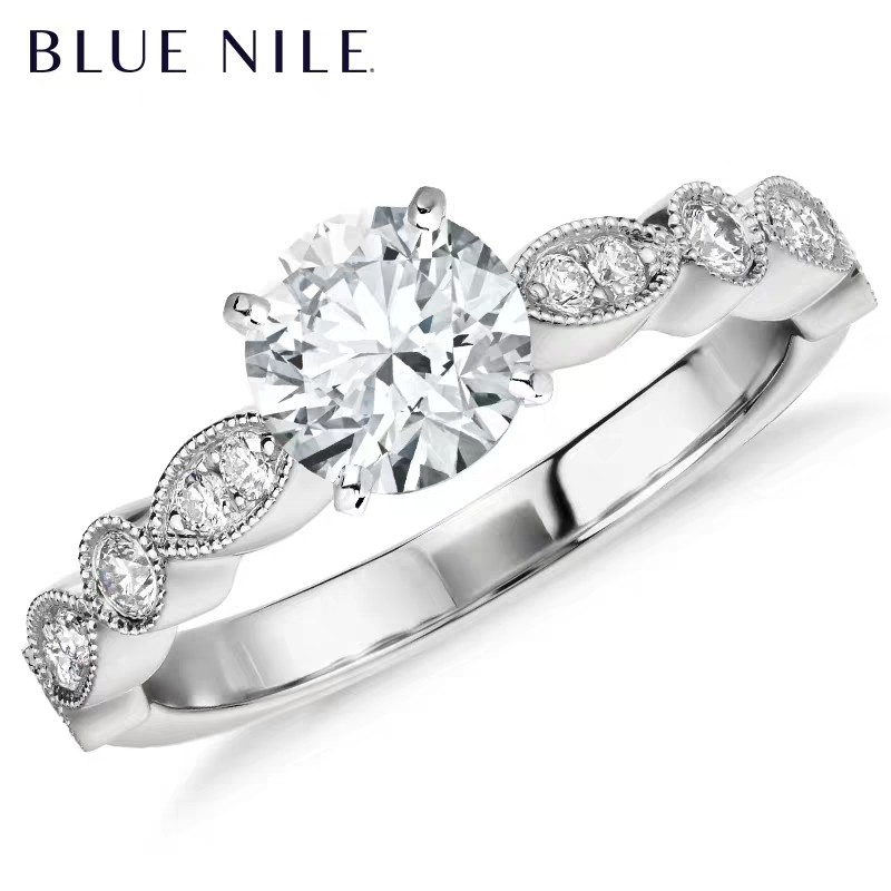 今天的主角就是我们的“Blue Nile "钻戒国际品牌💫