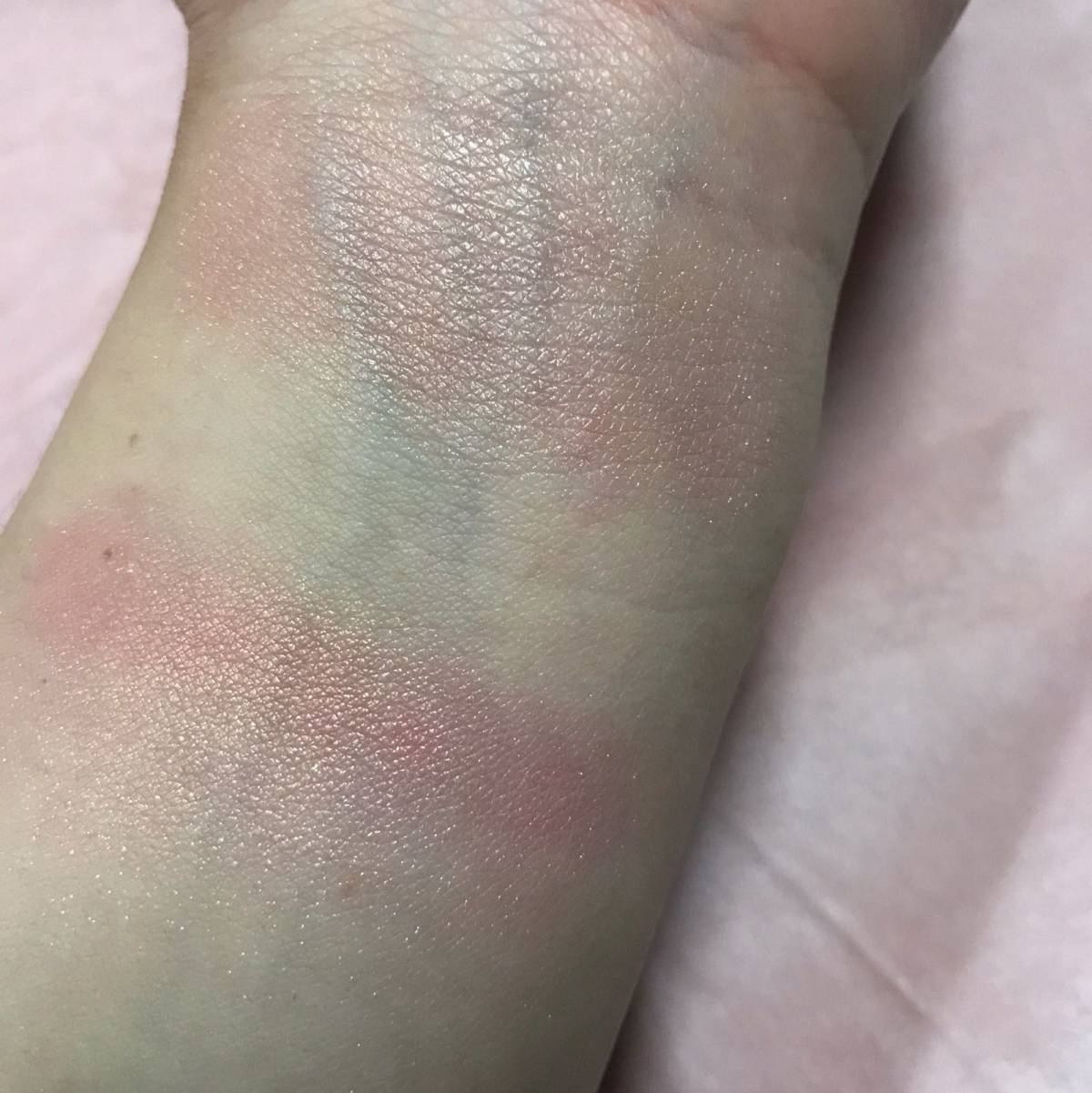 dior 高光蜜粉饼 009 nars高潮腮红比较  2月终