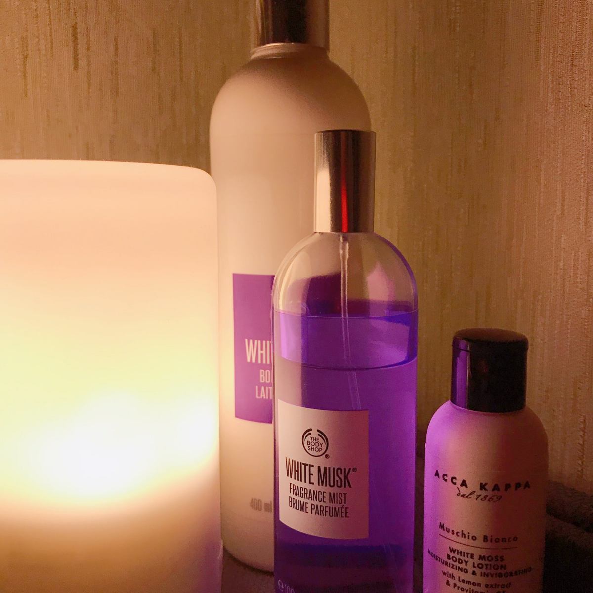说说我用的身体护理水乳吧，用的英国the body shop