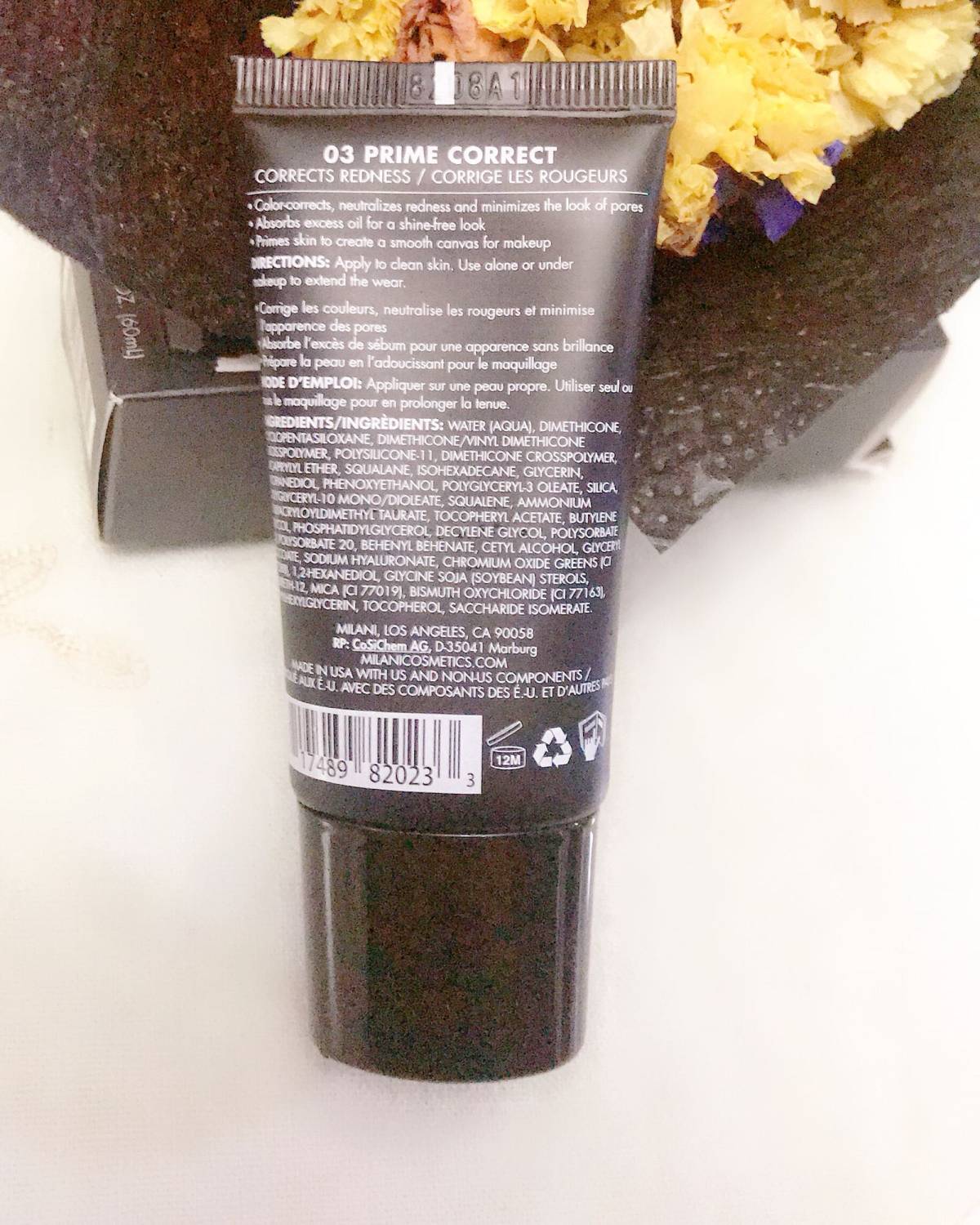 之前的妆前乳正好用完了试试这次新买的milani修颜妆前乳milani这个