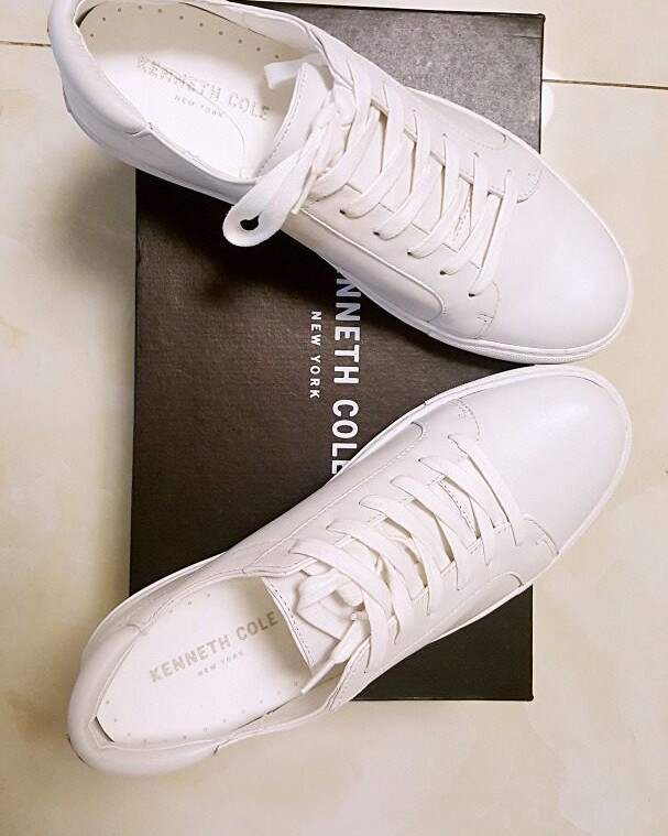 亚马逊海外购第二单成功kennethcole简约小白鞋