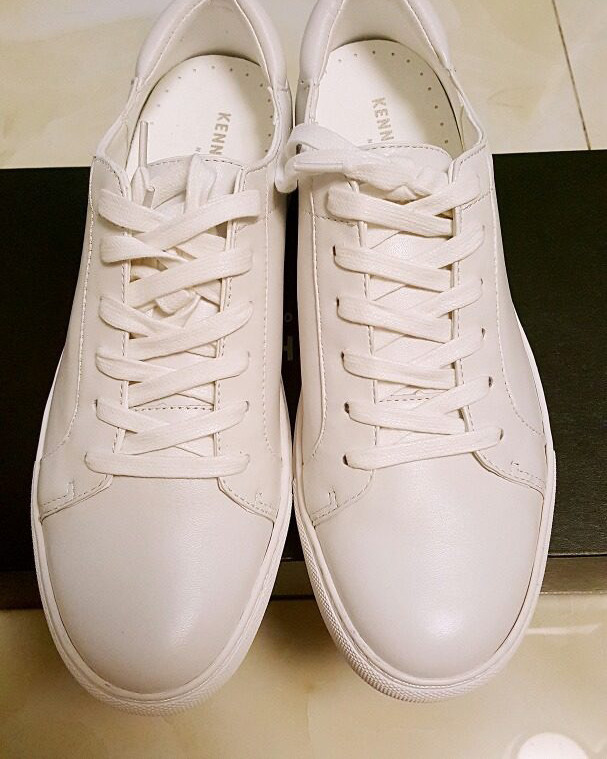 亚马逊海外购第二单成功kennethcole简约小白鞋