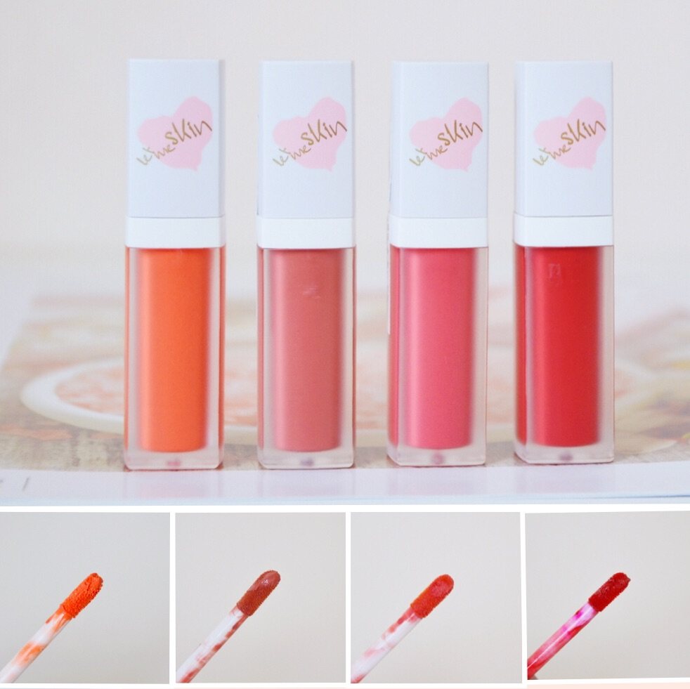 韩国小众品牌Let Me Skin唇釉试色💋  前几天朋友