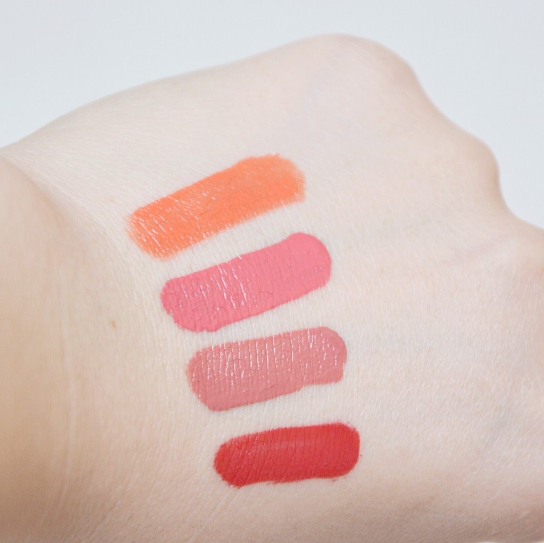 韩国小众品牌Let Me Skin唇釉试色💋  前几天朋友