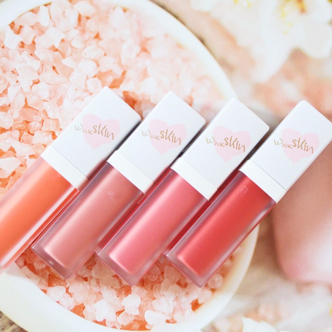 韩国小众品牌Let Me Skin唇釉试色💋  前几天朋友