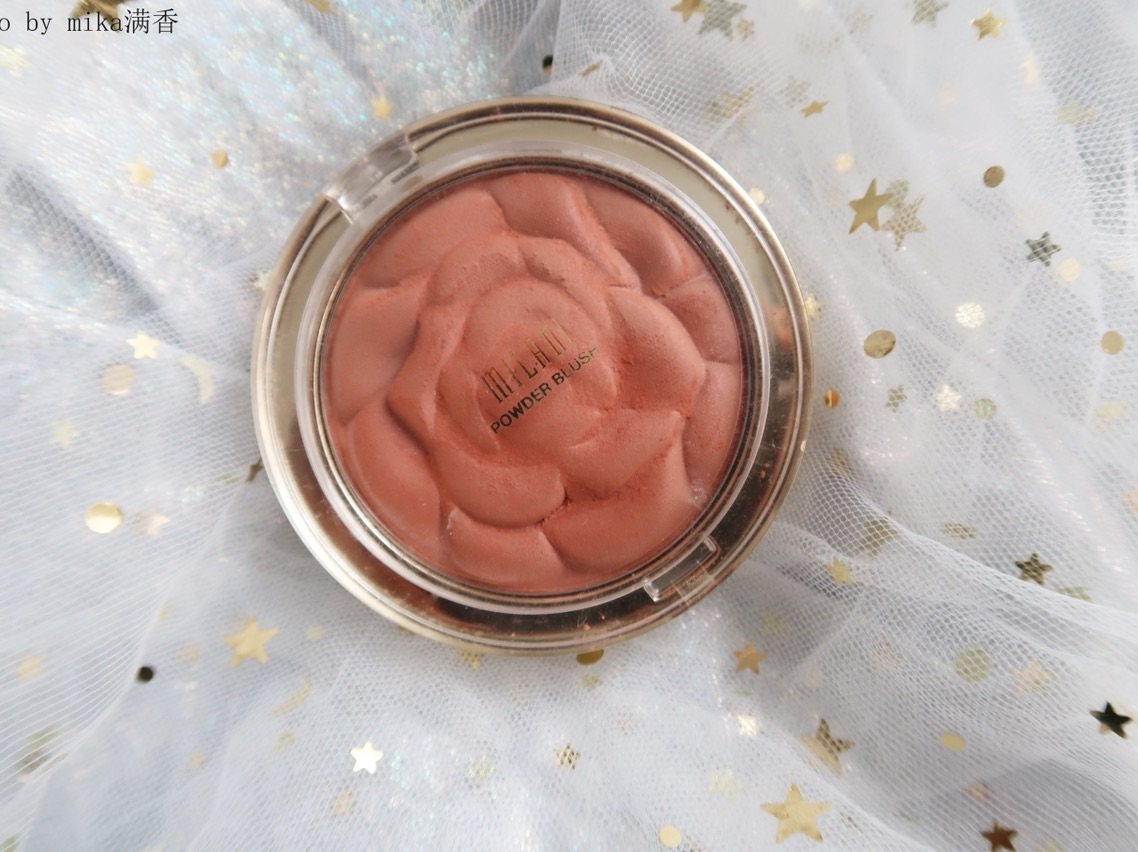 milani花瓣腮红💖💖💖 色号：10 来补上脸试色图