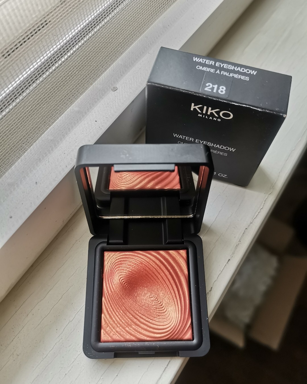 KIKO系列试色第二波～ 水波纹单色眼影，色号：218 号称