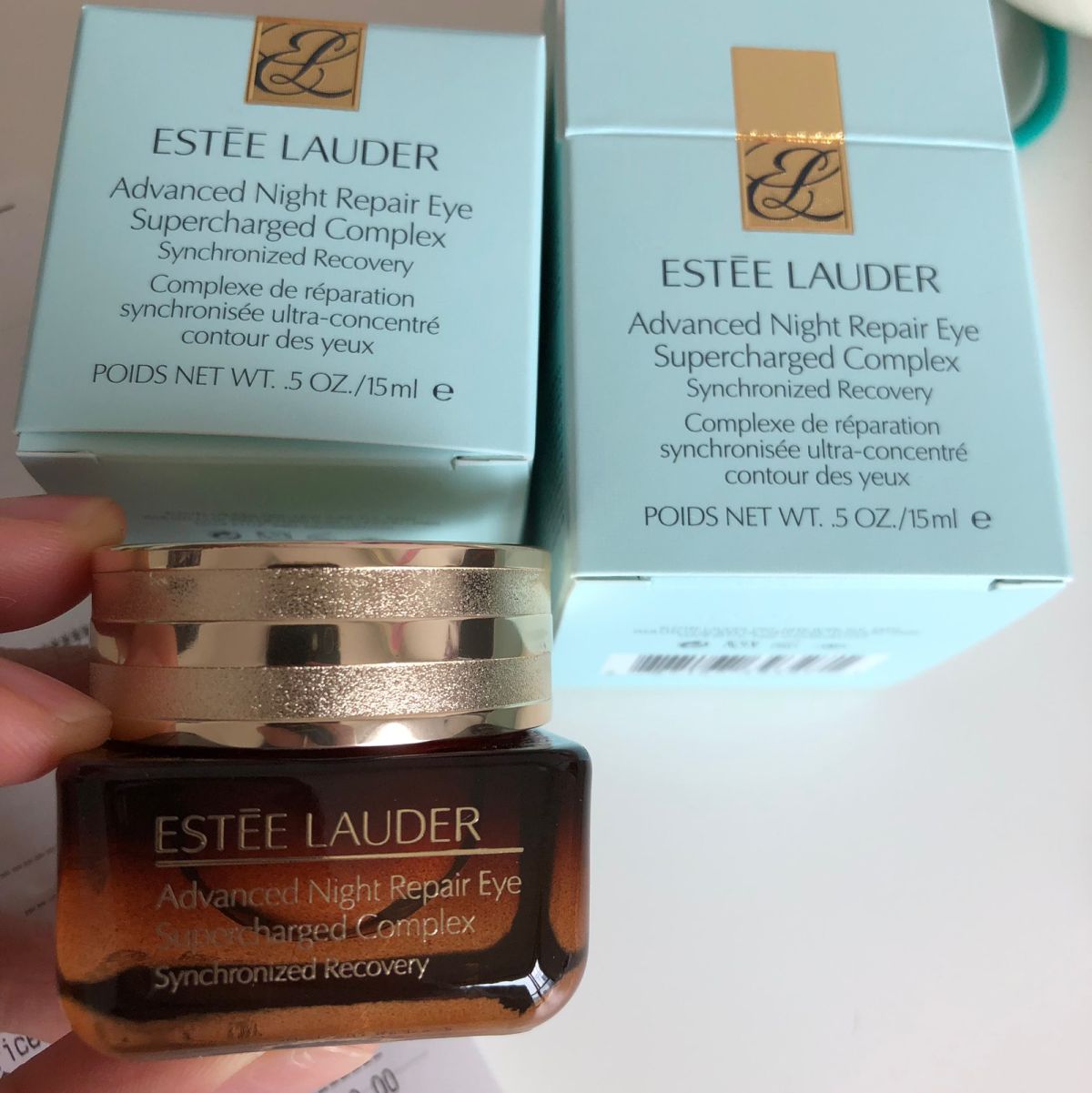 350包邮雅诗兰黛新版抗蓝光小棕瓶眼霜正装 有凭证  350