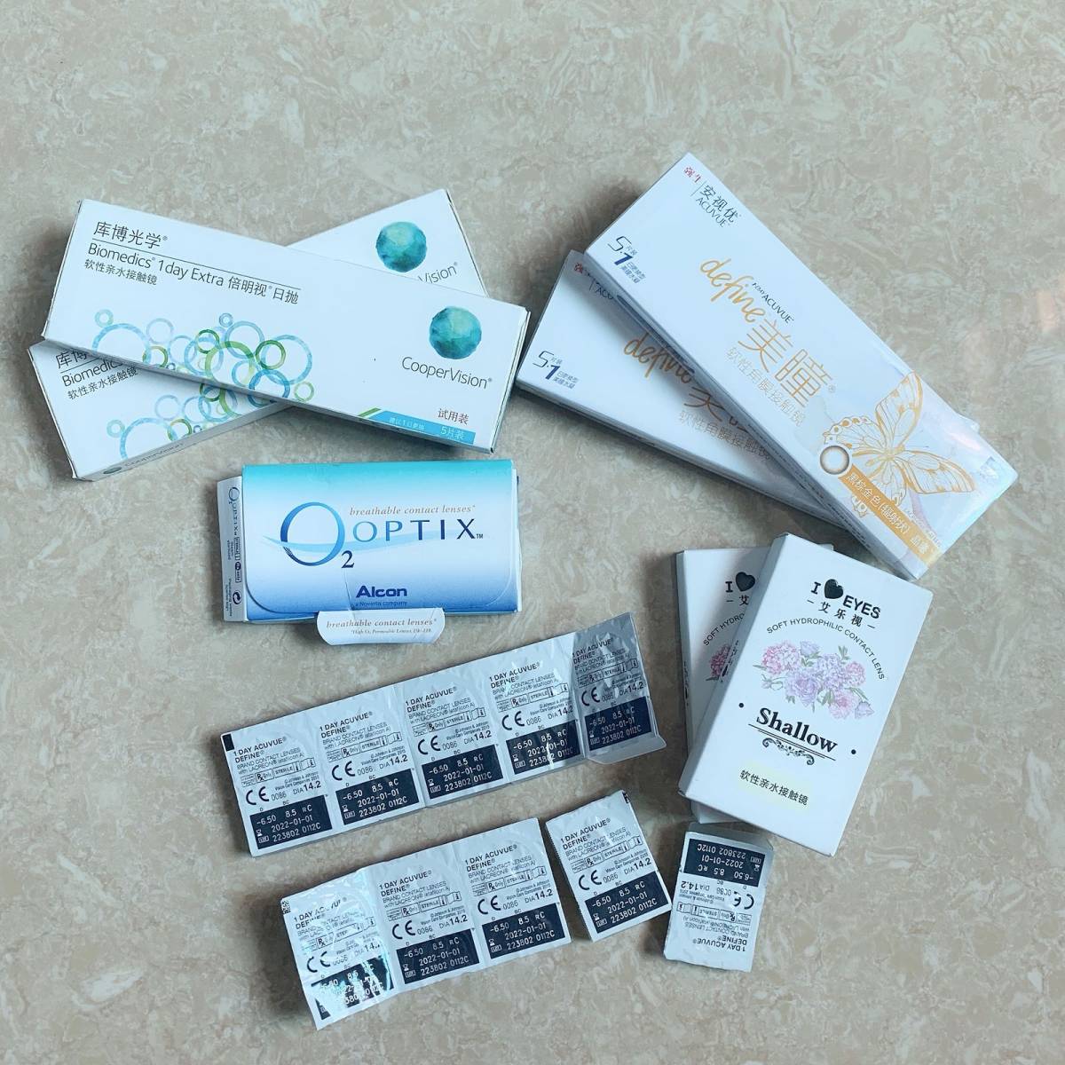 👓分享我那些好看又舒适的隐形眼镜  大一的时候开始佩戴隐形