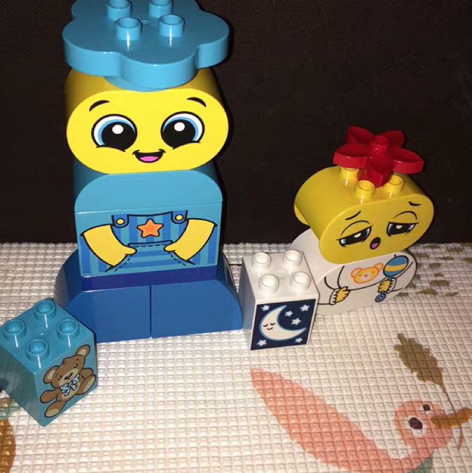 LEGO又到了，2套乐高得宝的大颗粒积木终于到啦。100左右