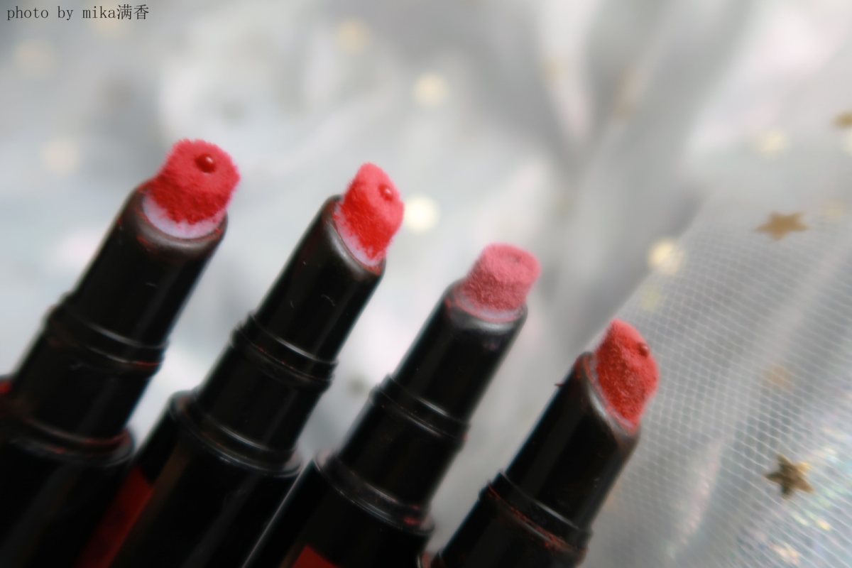 美康粉黛按压唇釉💖💖💖 色号：胭脂扣，十里桃花，枣色正