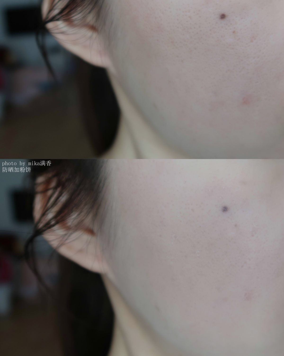 香缇卡粉饼💖💖💖 色号：shell 补上脸图～带门玩还