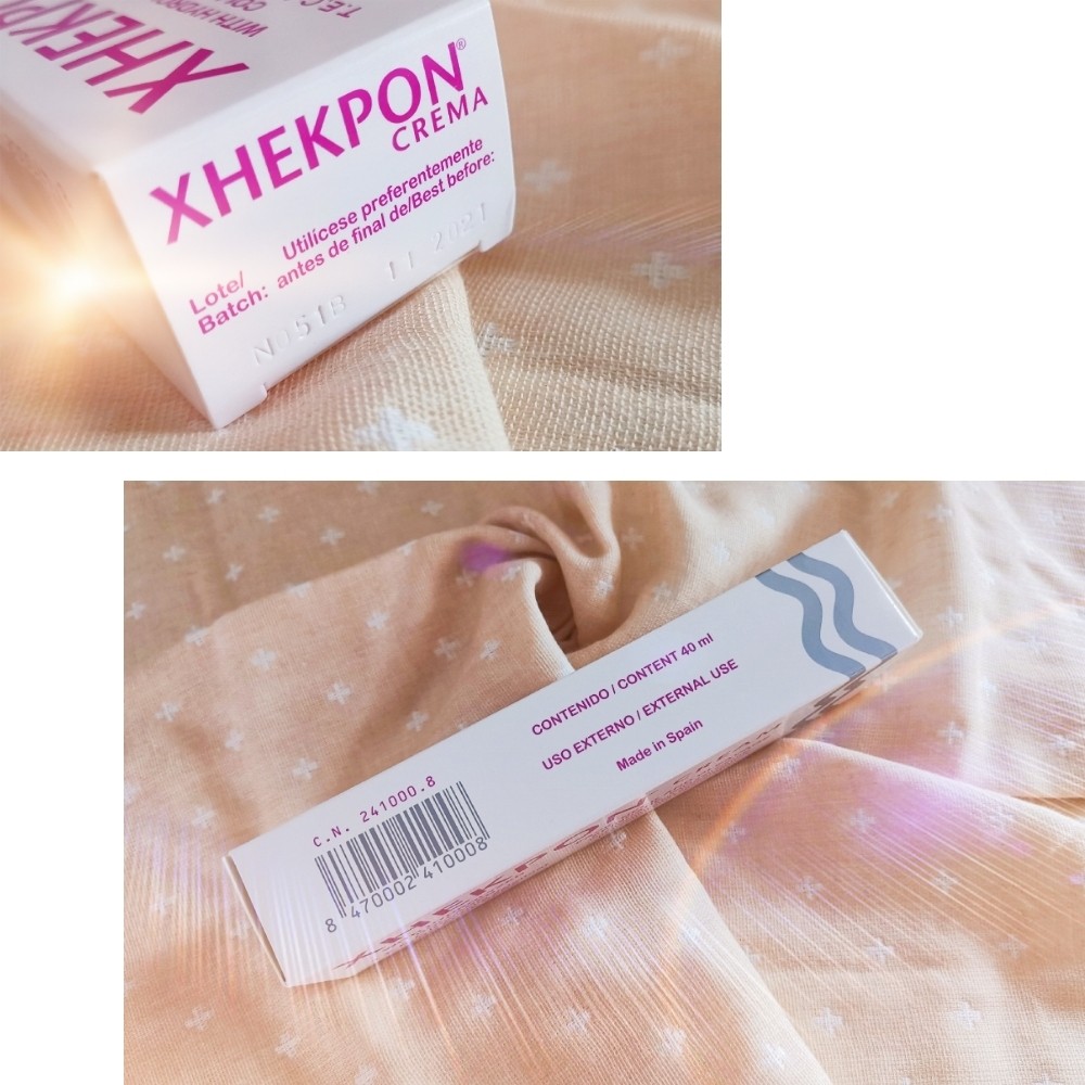 今天种草一款自带美图磨皮效果的颈纹霜：XHEKPON，它来自