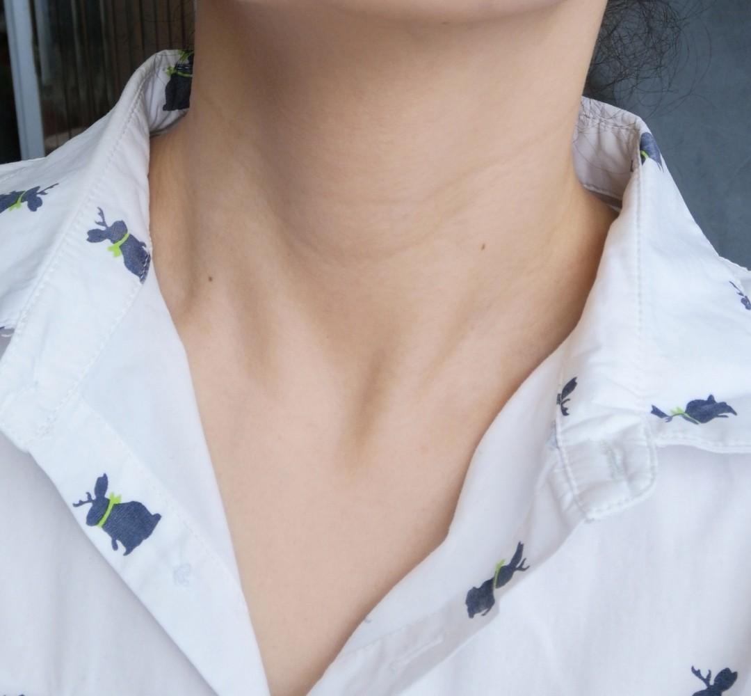 现在的小仙女们，不仅是对自己的面子工程十分的关注，连带着对脖