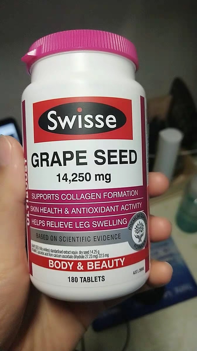 澳洲必买－swisse 葡萄籽片 除了痘痘问题，抗老、也是我
