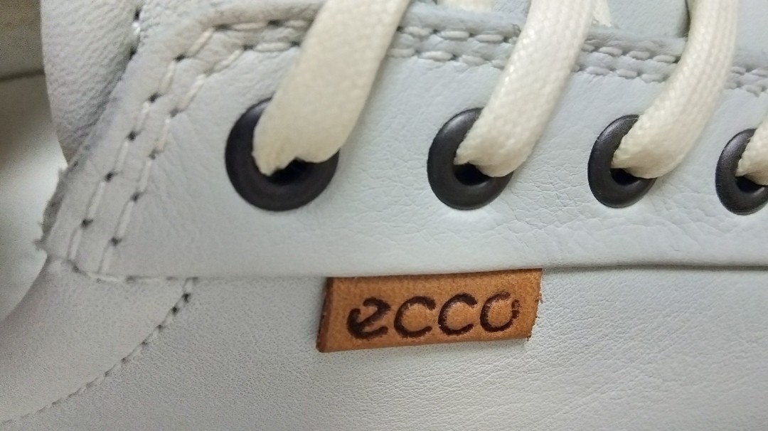 转让    ecco  爱步 男鞋 白色 41码  soft