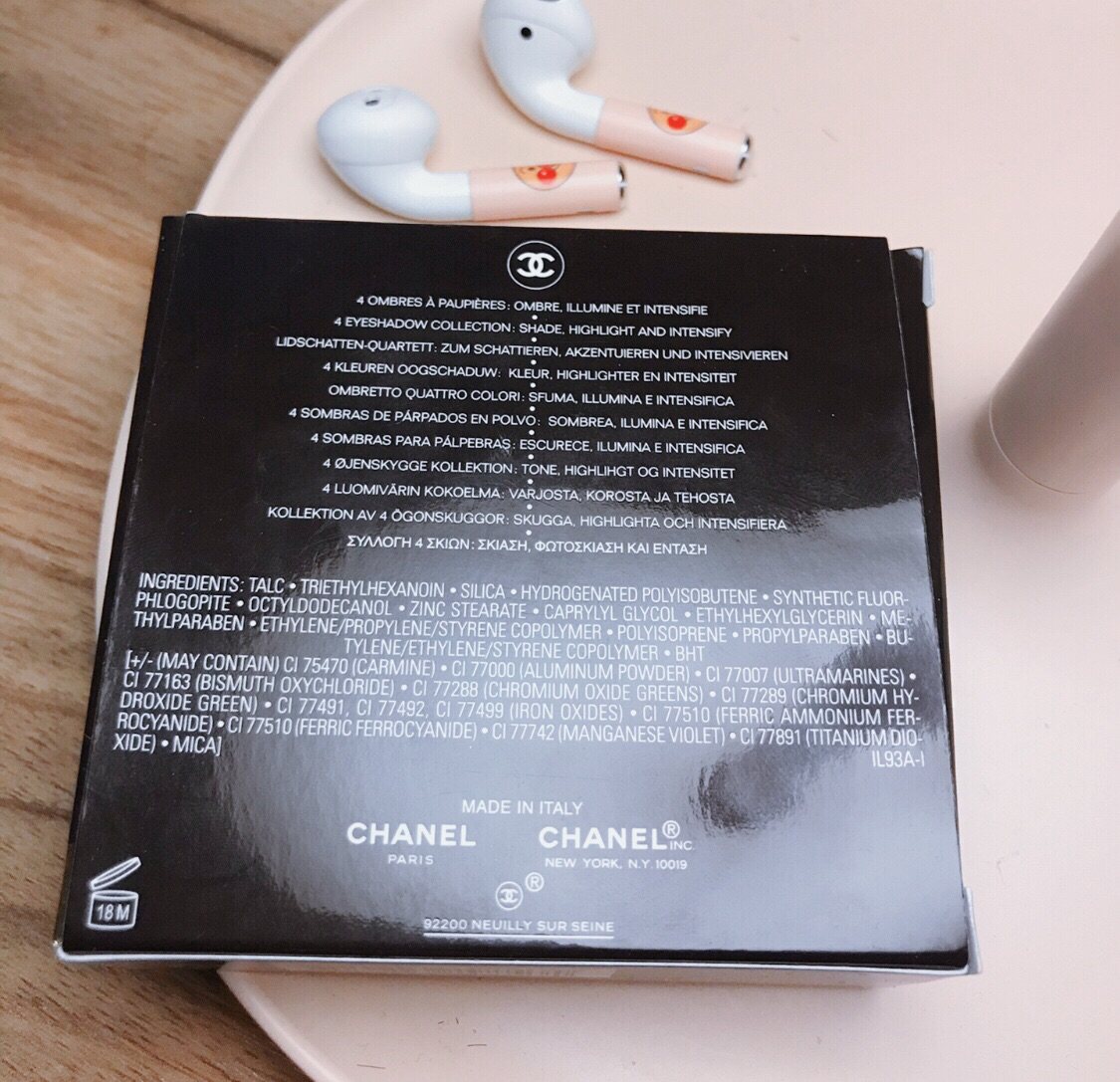 【跟我一起拔个草🌝】——Chanel268四色眼影盘🤦�