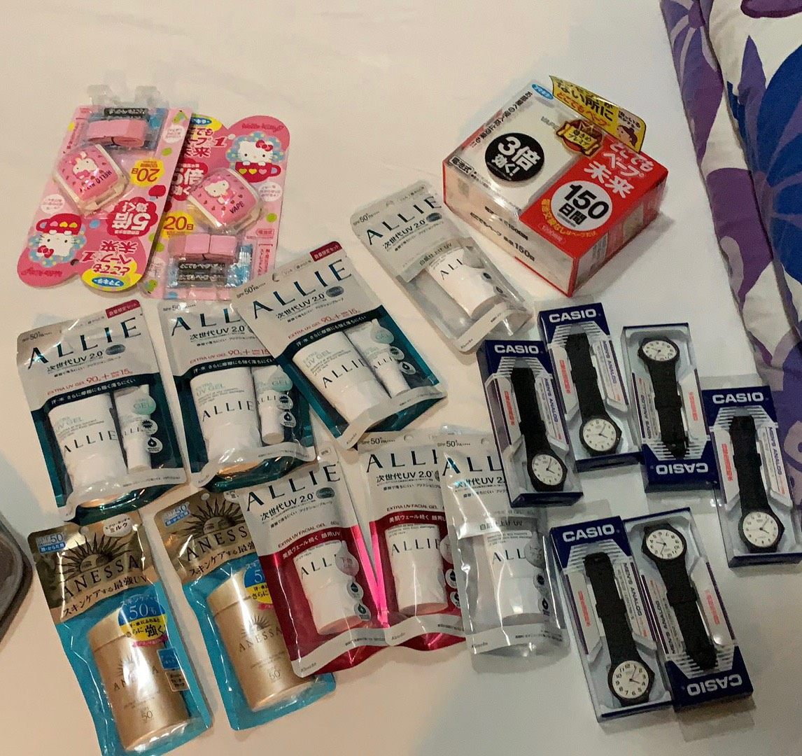 日亚海淘 安耐晒 嘉娜宝卡西欧小黑表 vape驱蚊器 夏天到