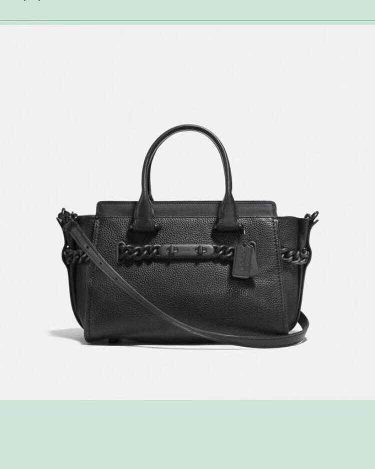 coach swagger 27 最新铁链款 coach s