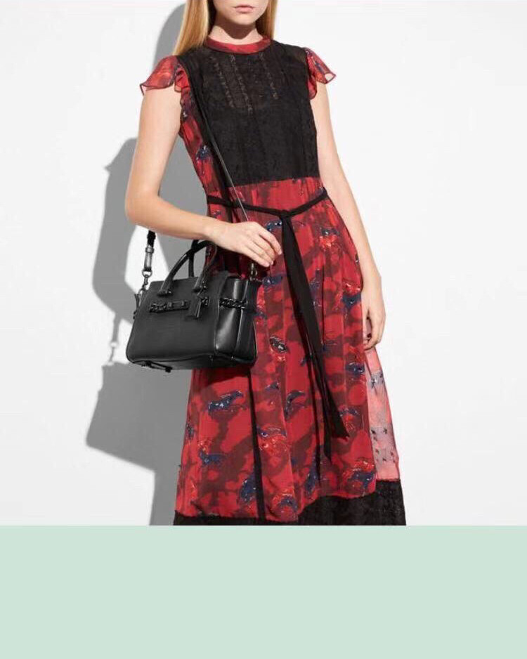 coach swagger 27 最新铁链款 coach s