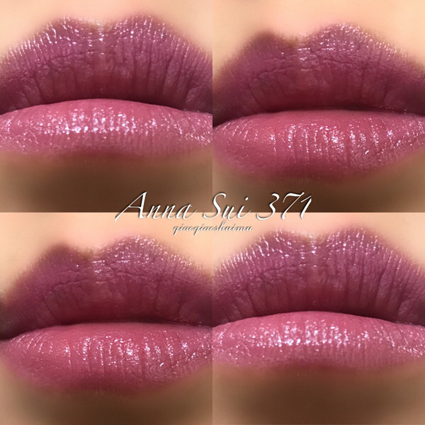 今天聊聊高颜值的anna sui口红💄我称她为滋润度极高的