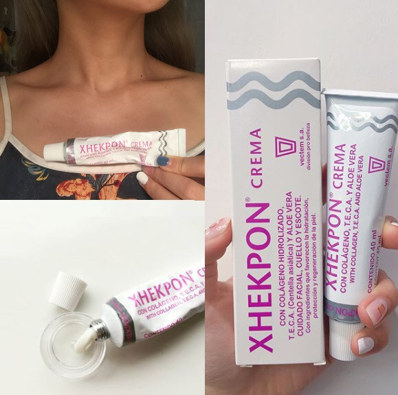 🇪🇸Xhekpon 西班牙胶原蛋白颈纹霜 颈部胸部抗皱 