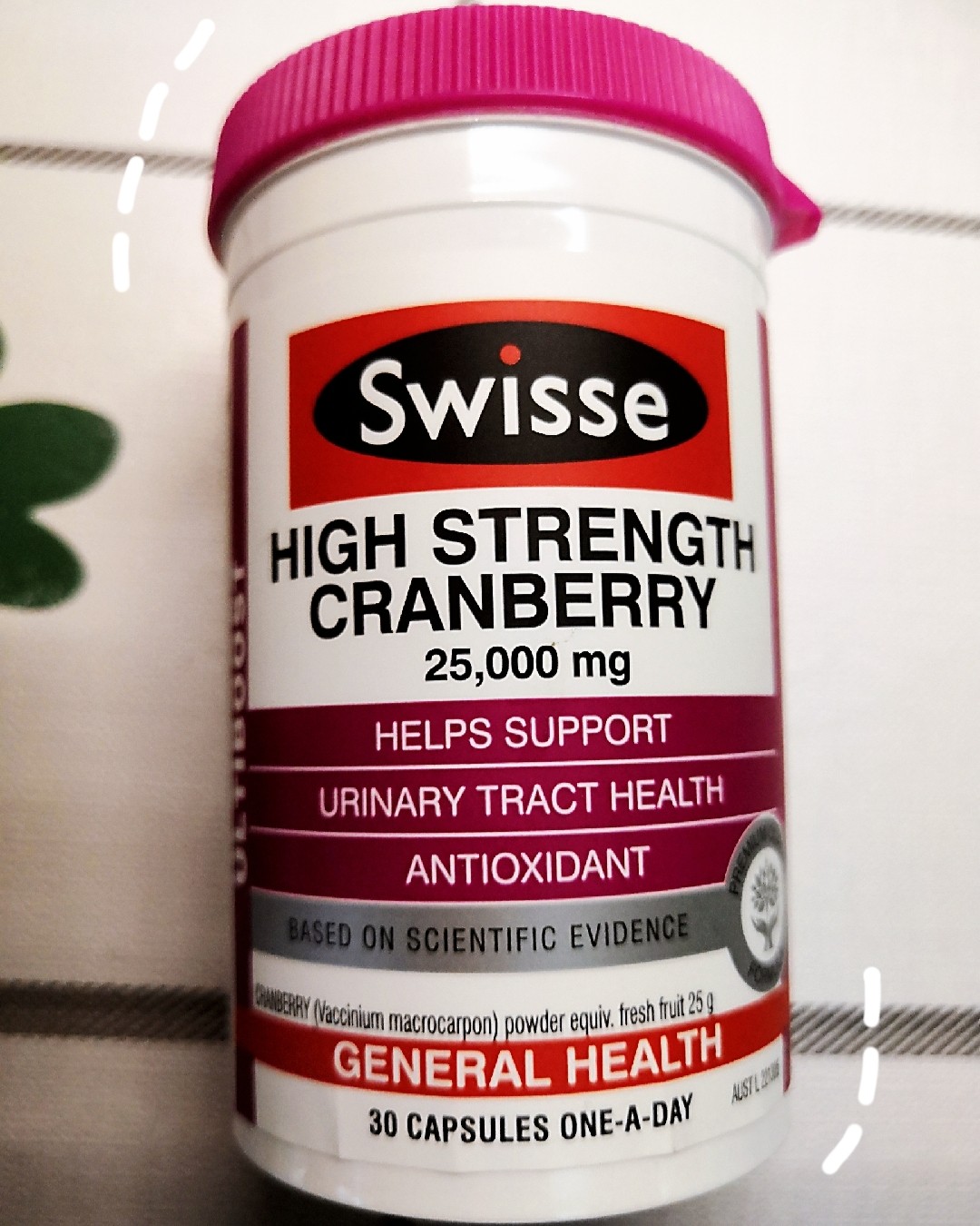 ——swisse蔓越莓胶囊—— 改善女性泌尿系统健康👋 对