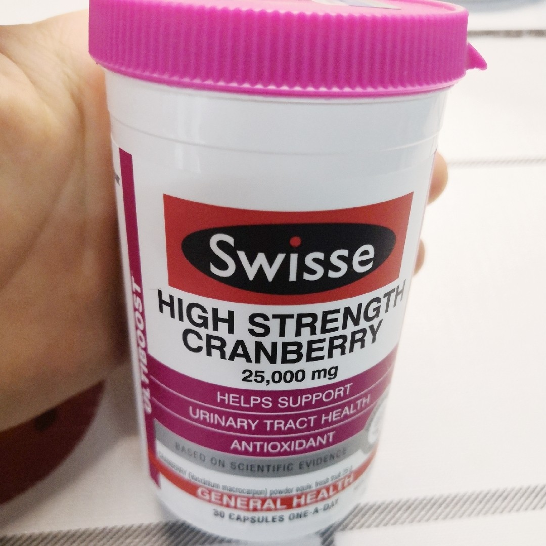 ——swisse蔓越莓胶囊—— 改善女性泌尿系统健康👋 对