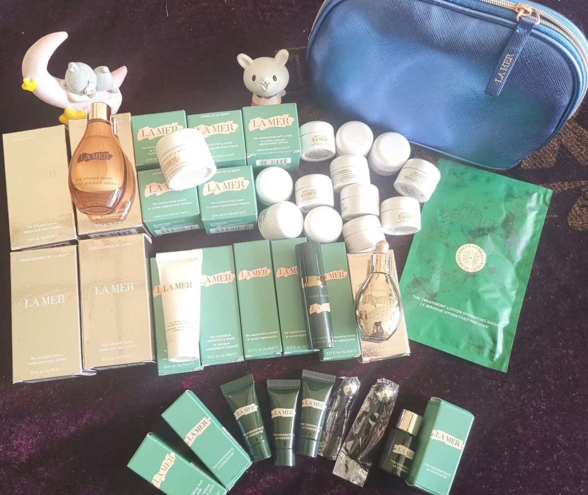 1、海蓝之谜鎏金精华液中样15ml  数量：4     2、