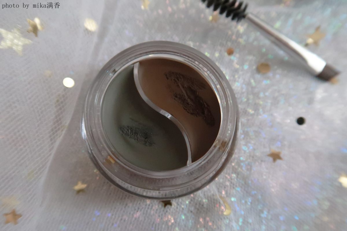 JILL LEEN双色眉膏💖💖💖 色号：苔绿＋深咖啡 