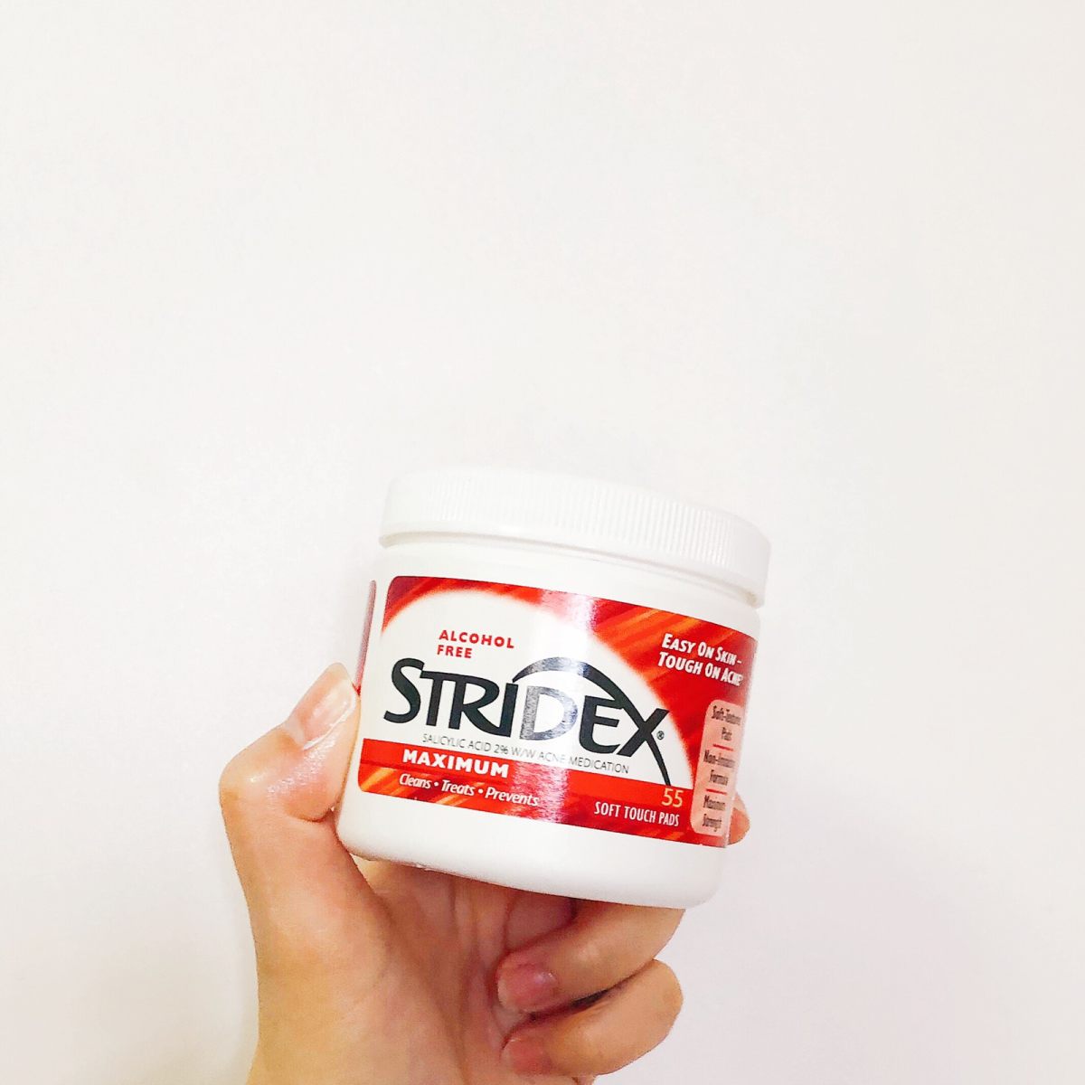 闭口杀手-Stridex加强型水杨酸棉片 擦闭口擦红**痘擦