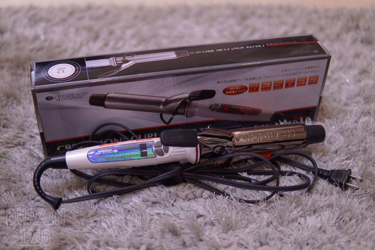 打卡第三日 今天晒单卷发棒 品牌create ion 型号3