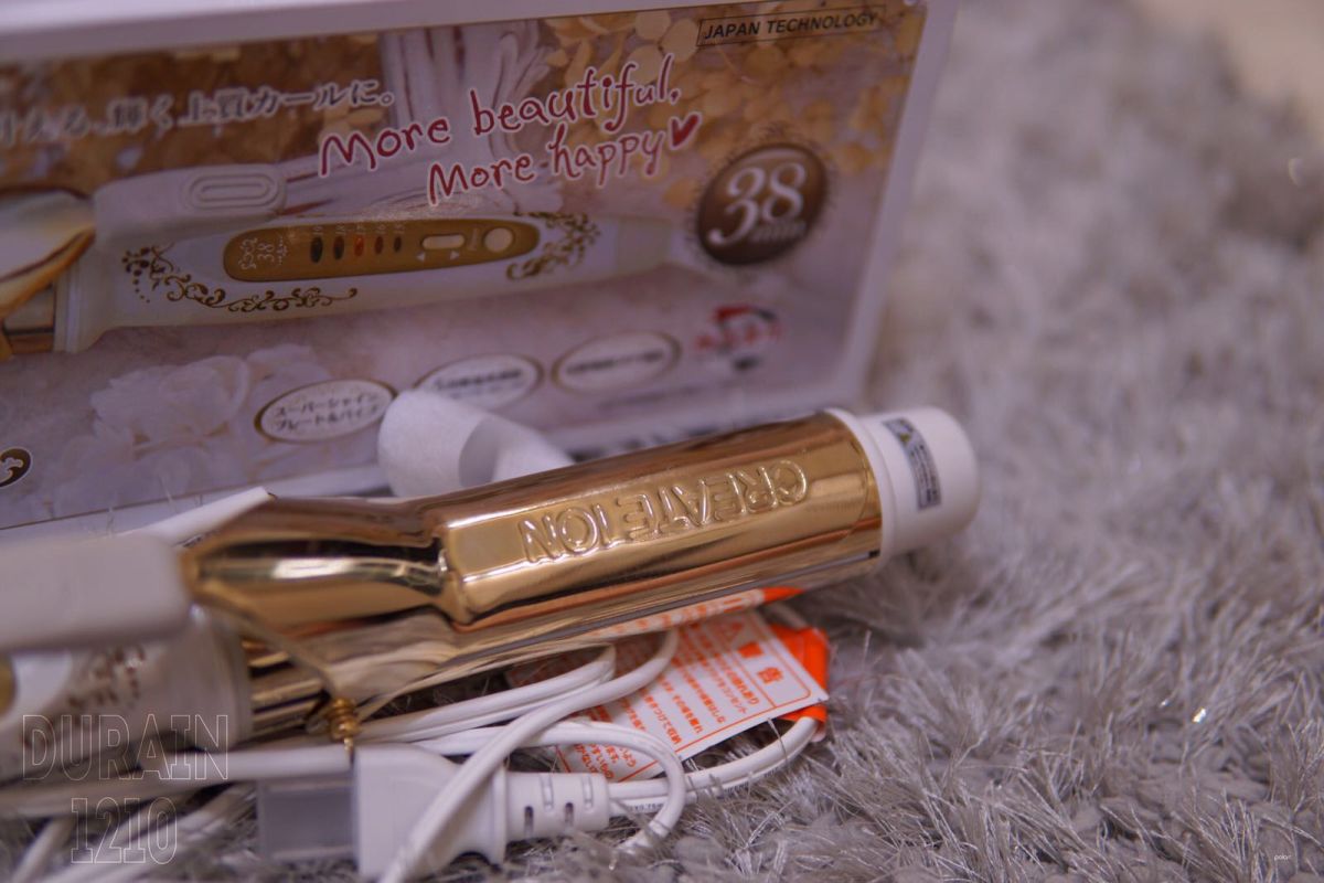 打卡第三日 今天晒单卷发棒 品牌create ion 型号3