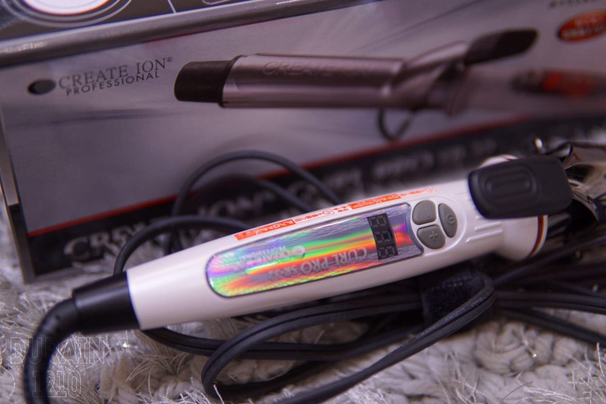 打卡第三日 今天晒单卷发棒 品牌create ion 型号3