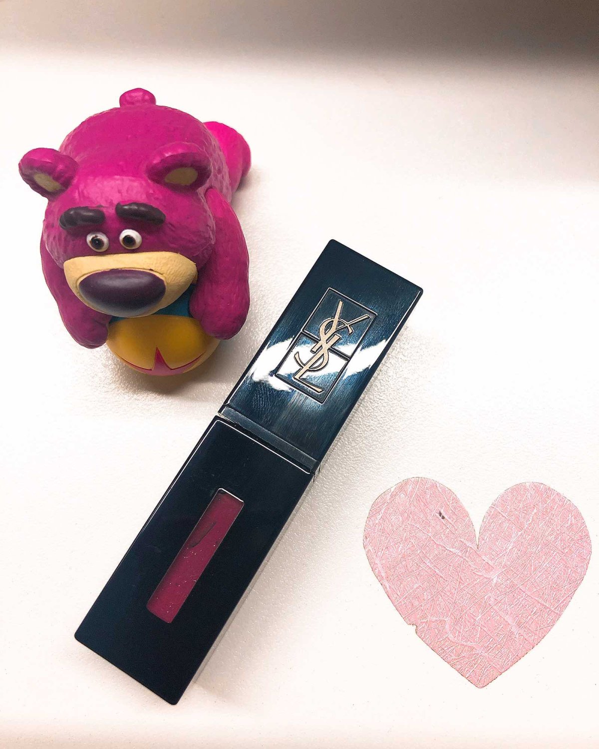 人生第一支用完的口红或者说唇釉 YSL407 超级日常的颜色
