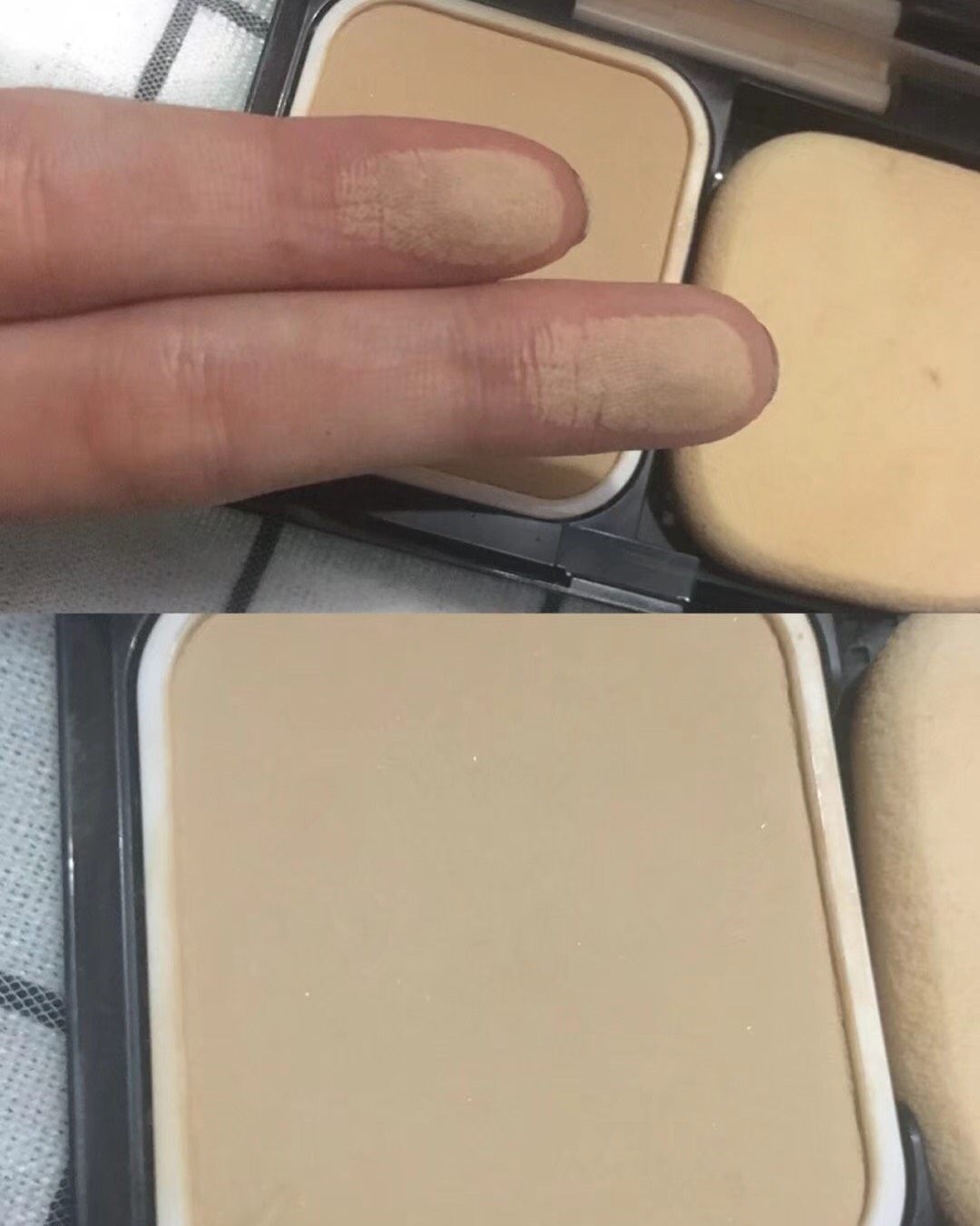 🌸伪素颜神器🌸资生堂心机粉饼  🌟po主：肤质混油痘肌